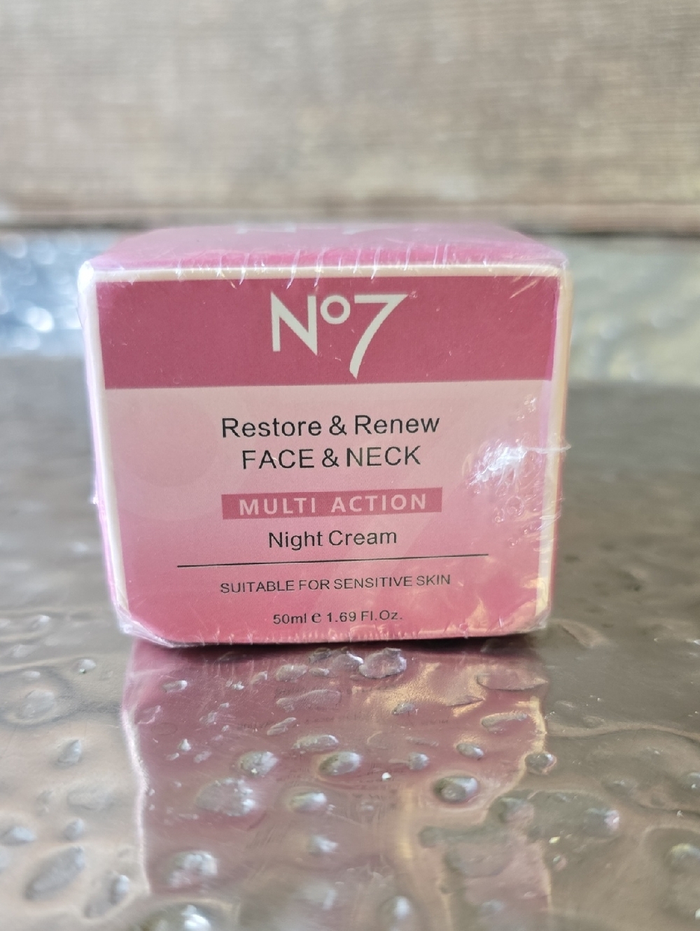 No. 7 Restore & Renew Face & Neck Multi Action Night Cream - NEW